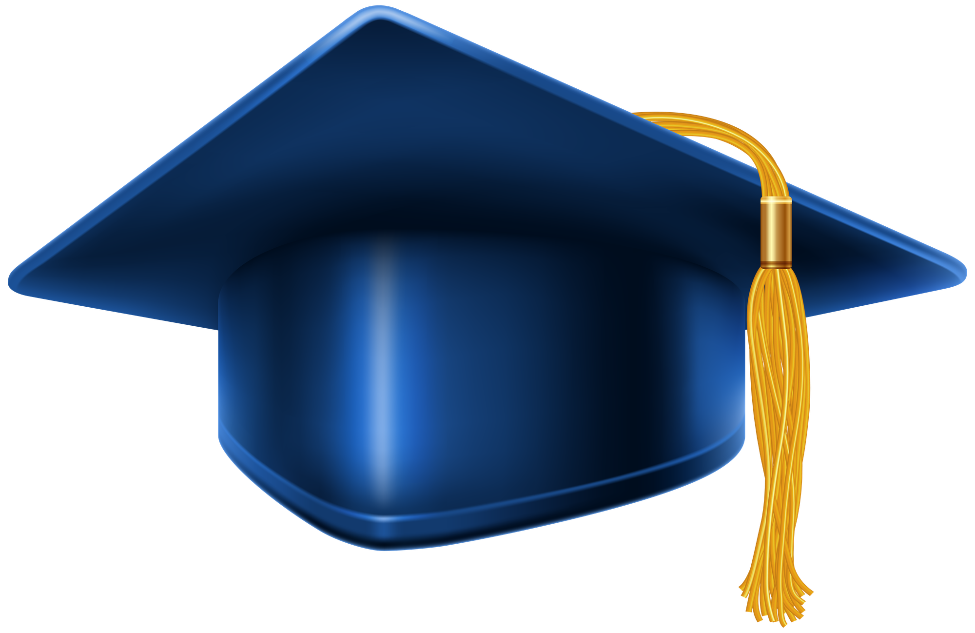 Blue Graduation Cap PNG Clip Art Image | Graduation cap clipart, Blue ...