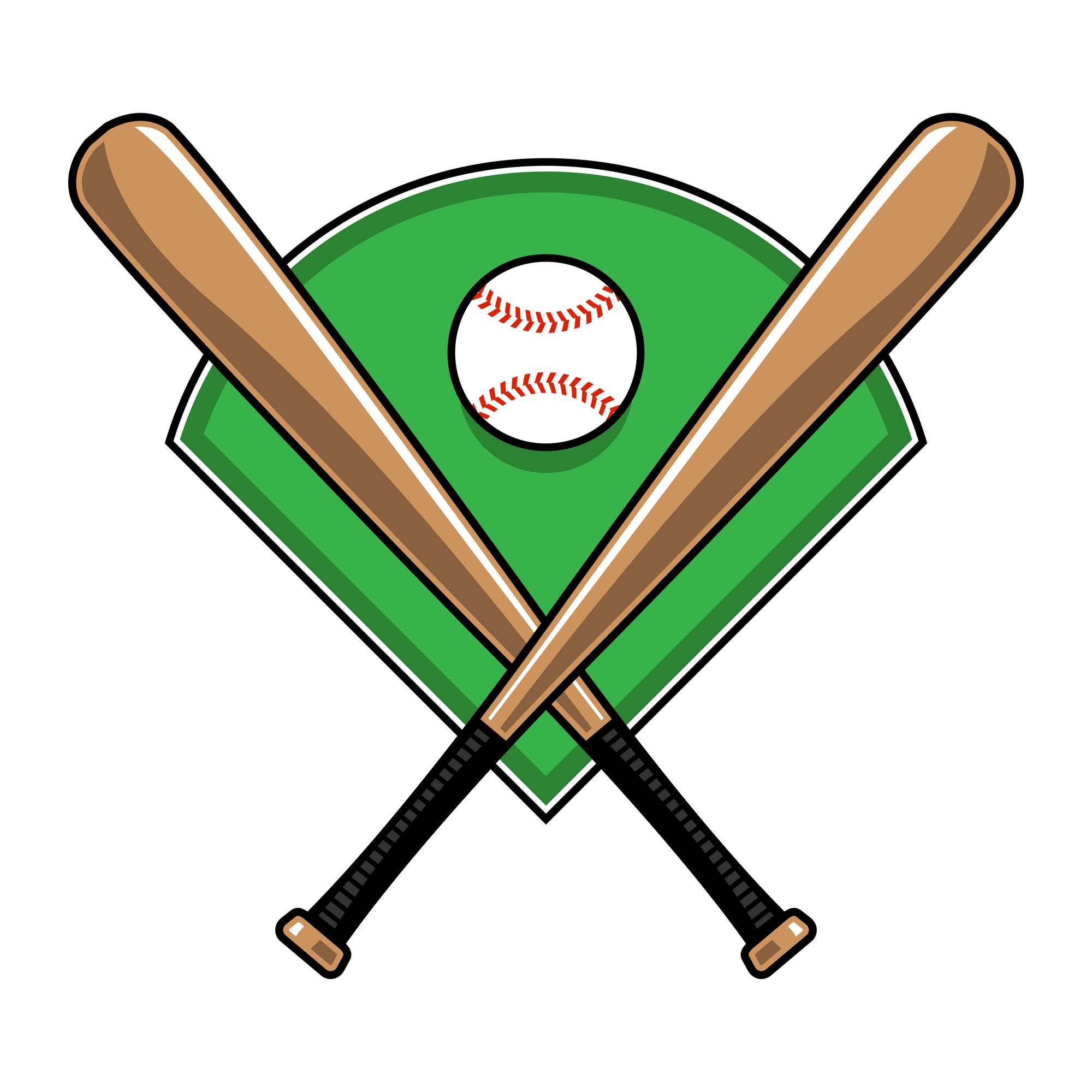 Cartoon Baseball Bat Clip Art