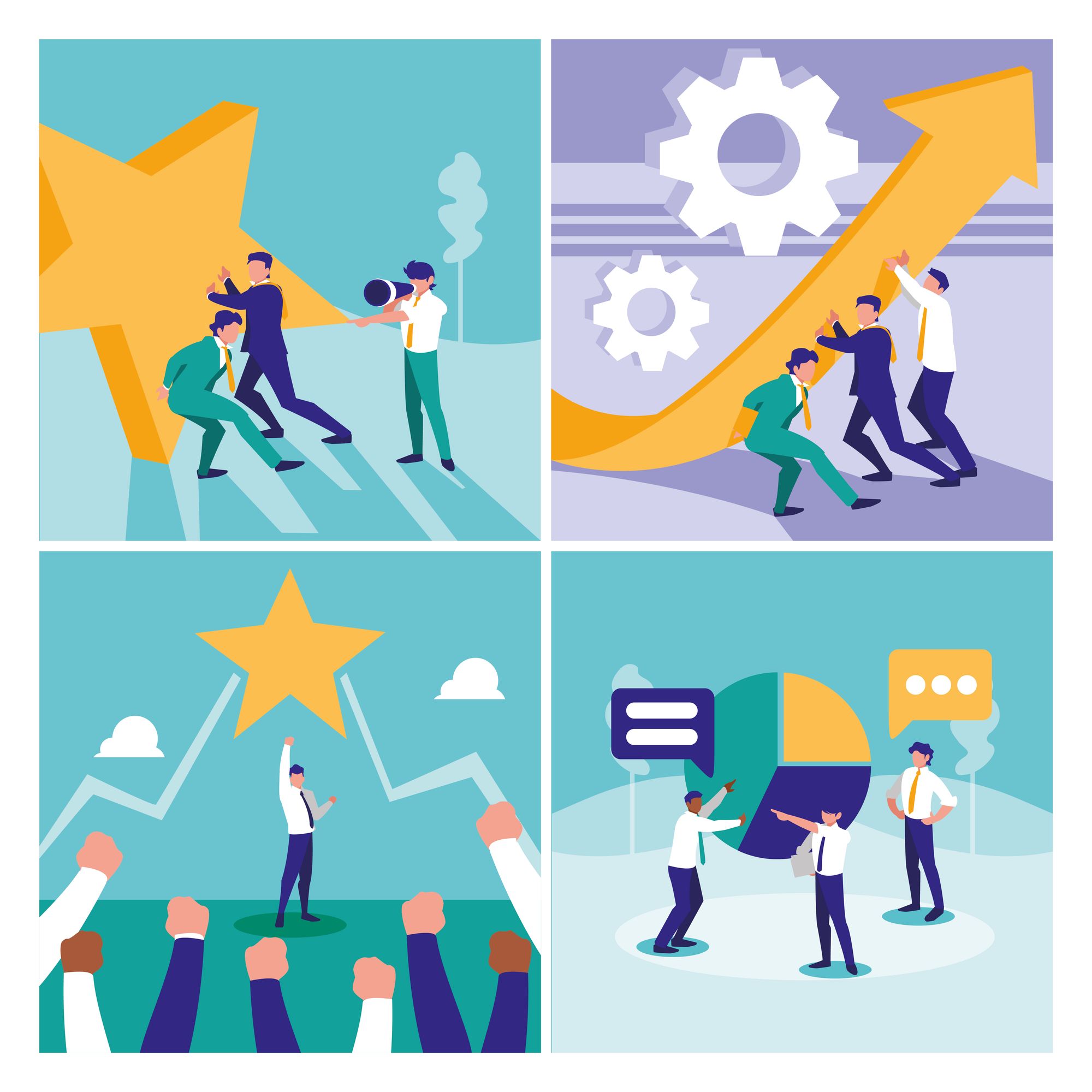 Clip Art Showing Teamwork at Melissa Wolf blog