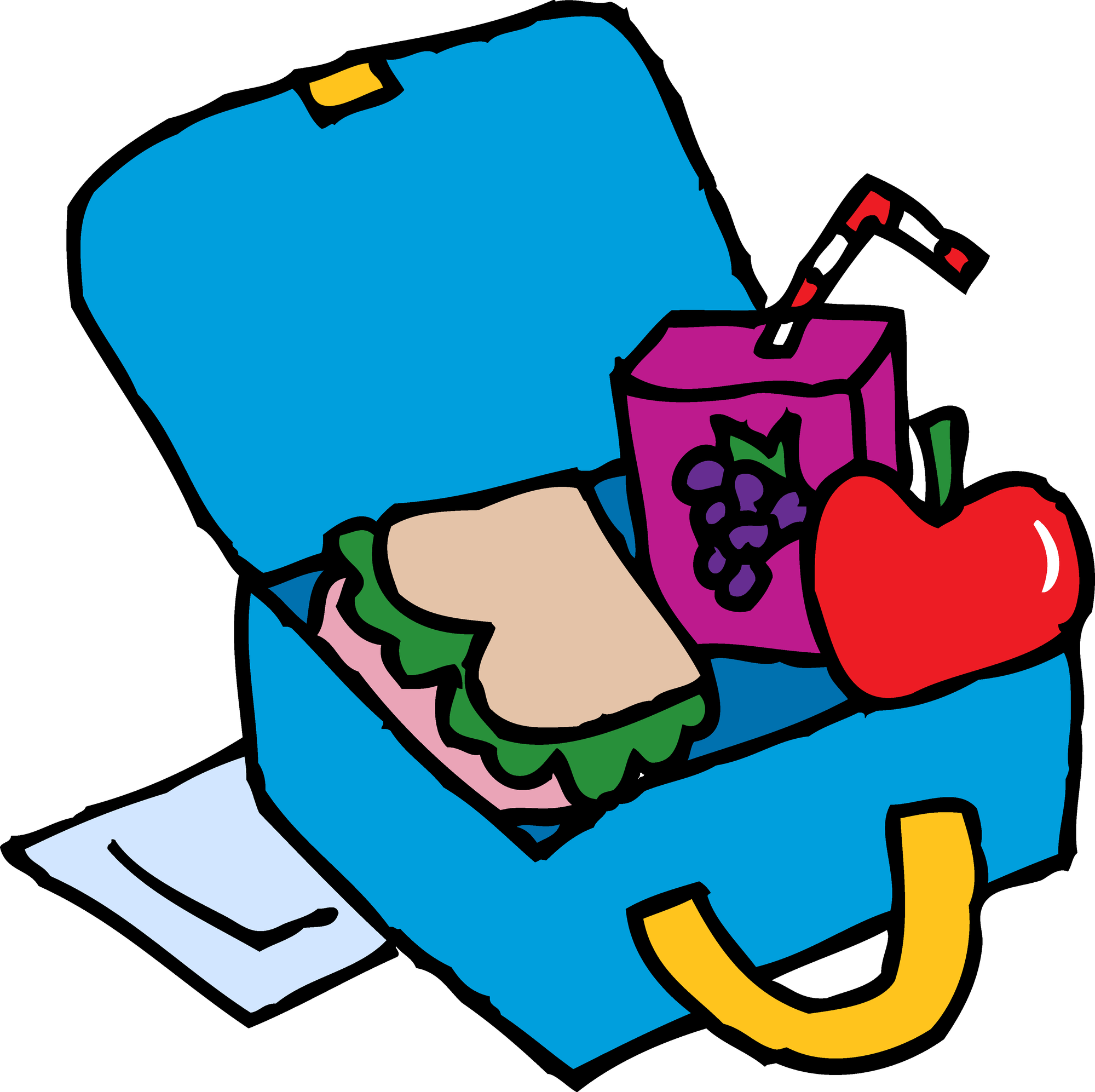 Cute Lunch Box Clip Art