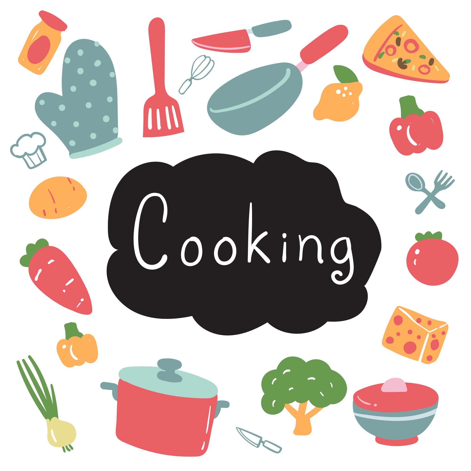 Free Cooking Clip Art: Perfect Illustrations for Food Brands & Bloggers