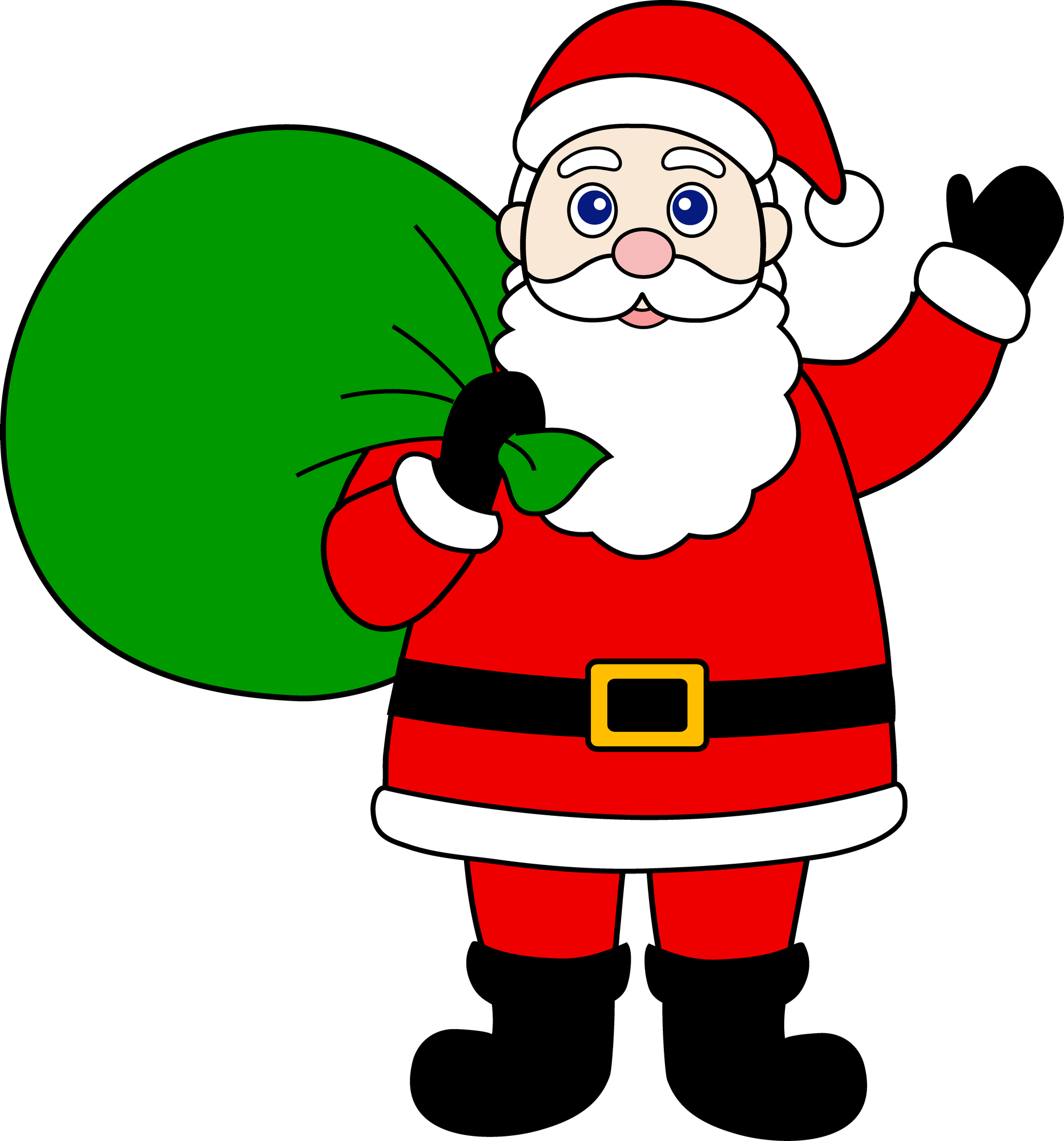 Free Santa Clip Art, Download Free Santa Clip Art png images, Free ...