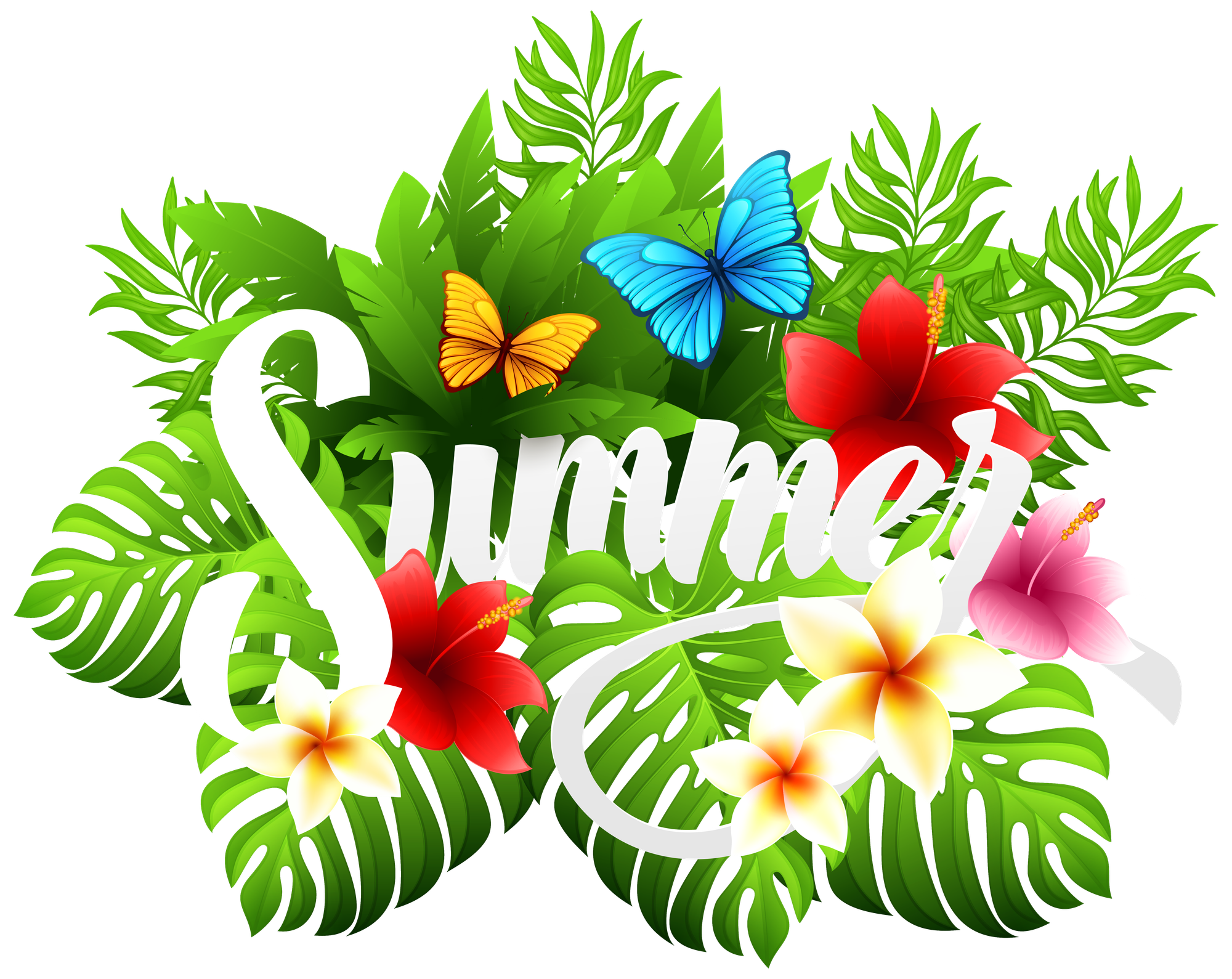 June Summer Clip Art