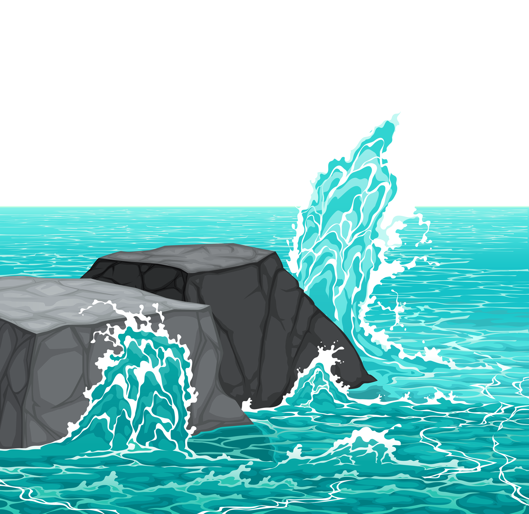 Ocean Clipart Transparent Clip Art Library Clip Art Library/ocean Rock ...