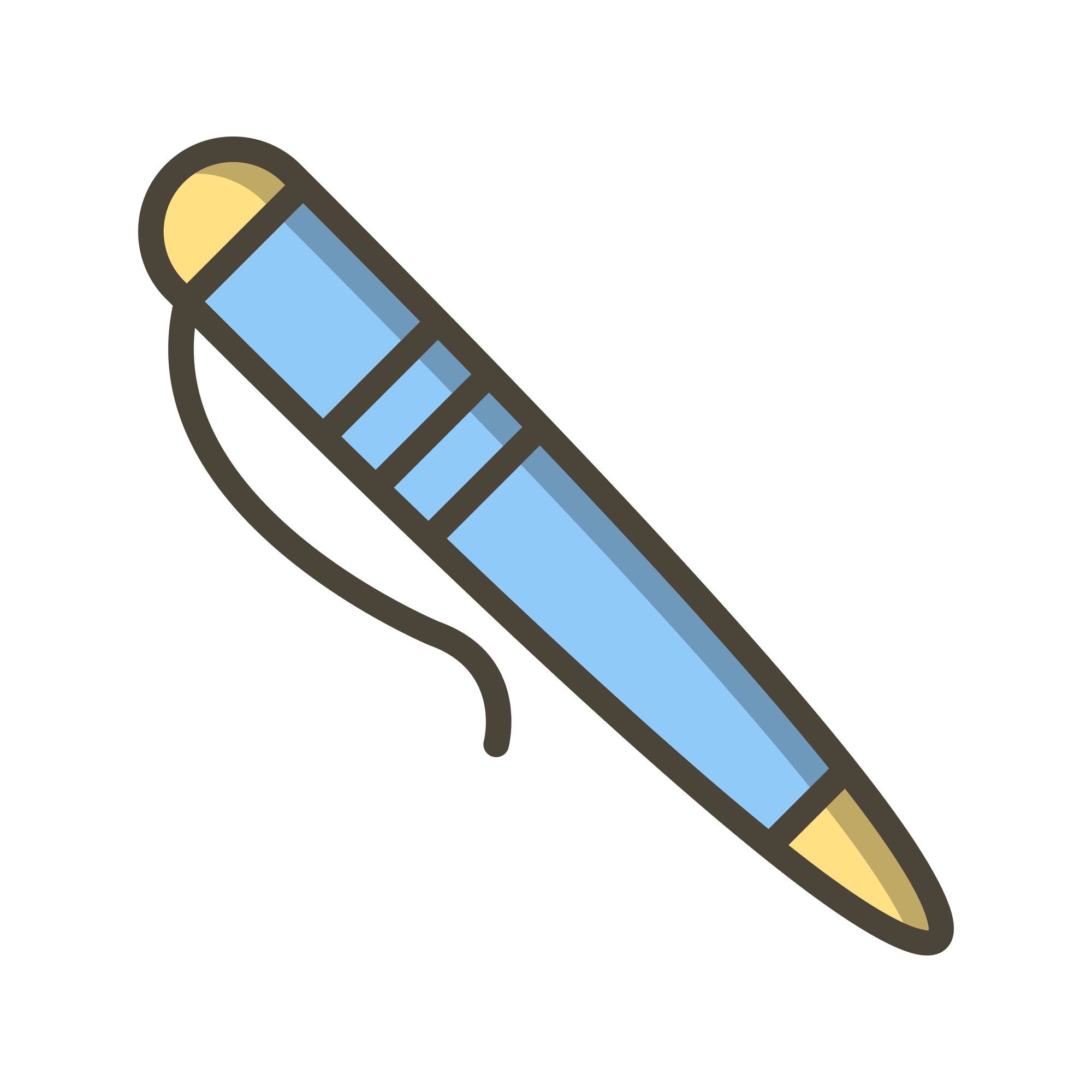 Pen Clipart Black And White at Sasworkbenchblog Blog