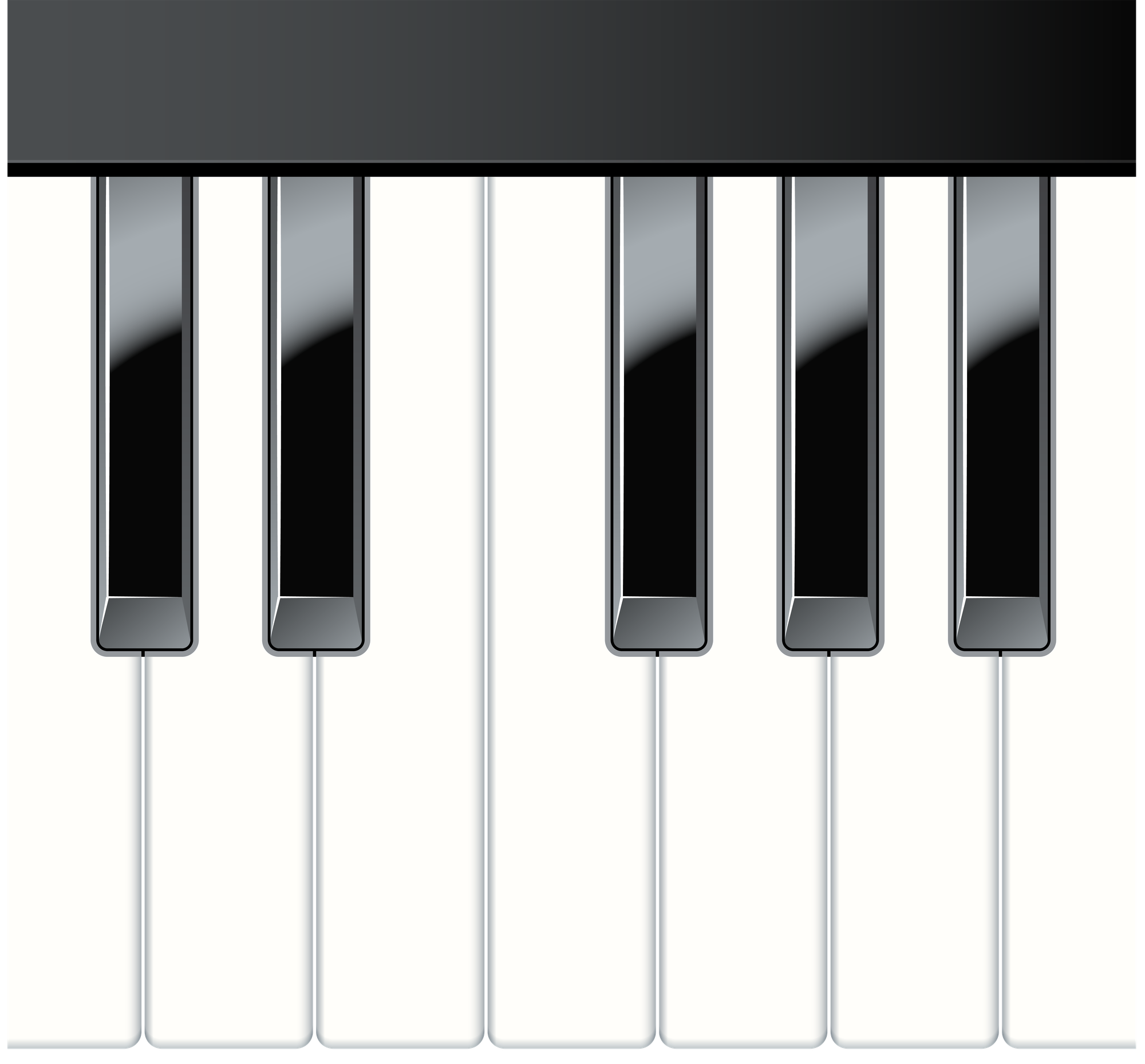Piano Keyboard Clip Art at Peggy Bergmann blog