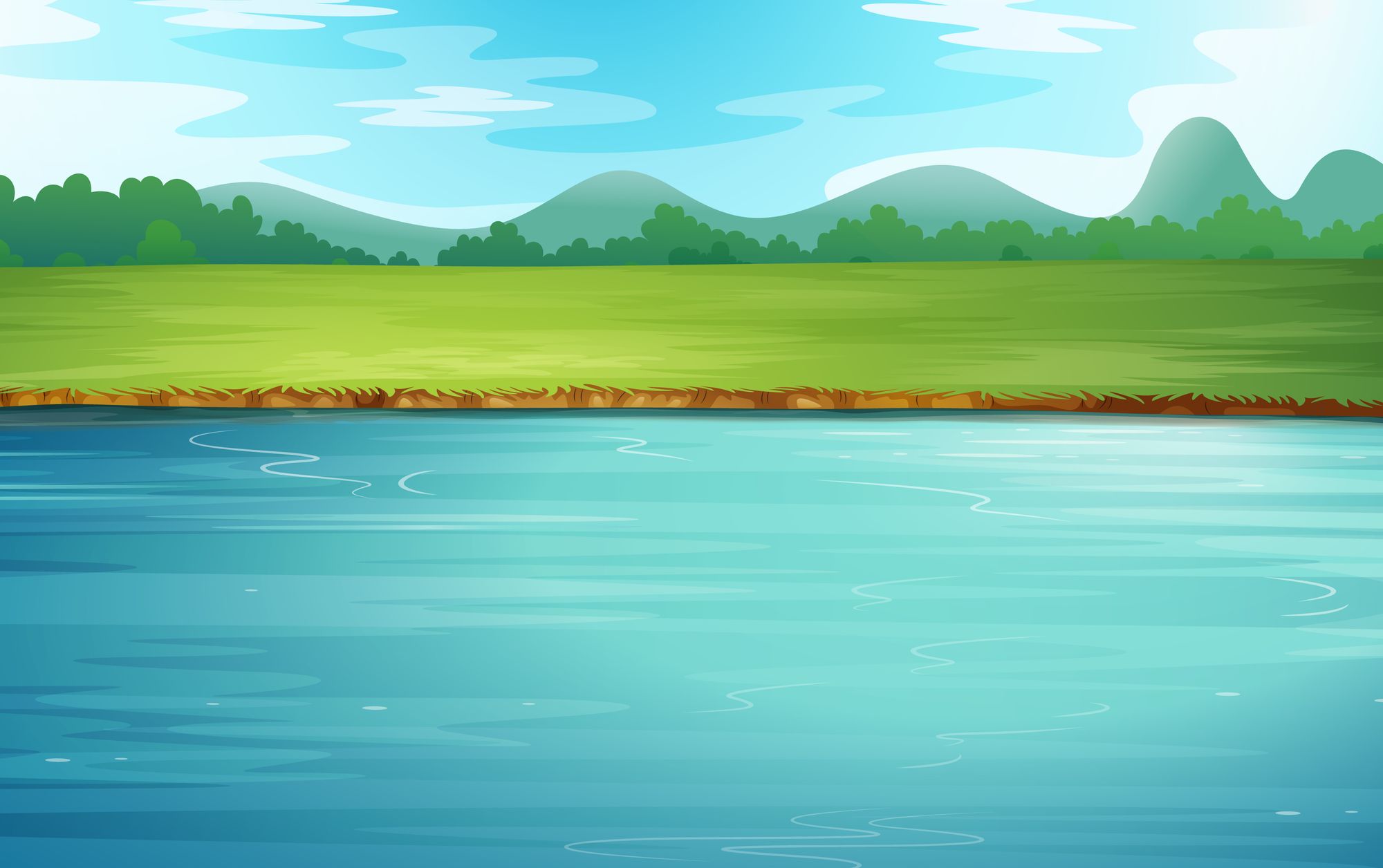 River Bank Vector Art, Icons, and Graphics for Free Download - Free to ...