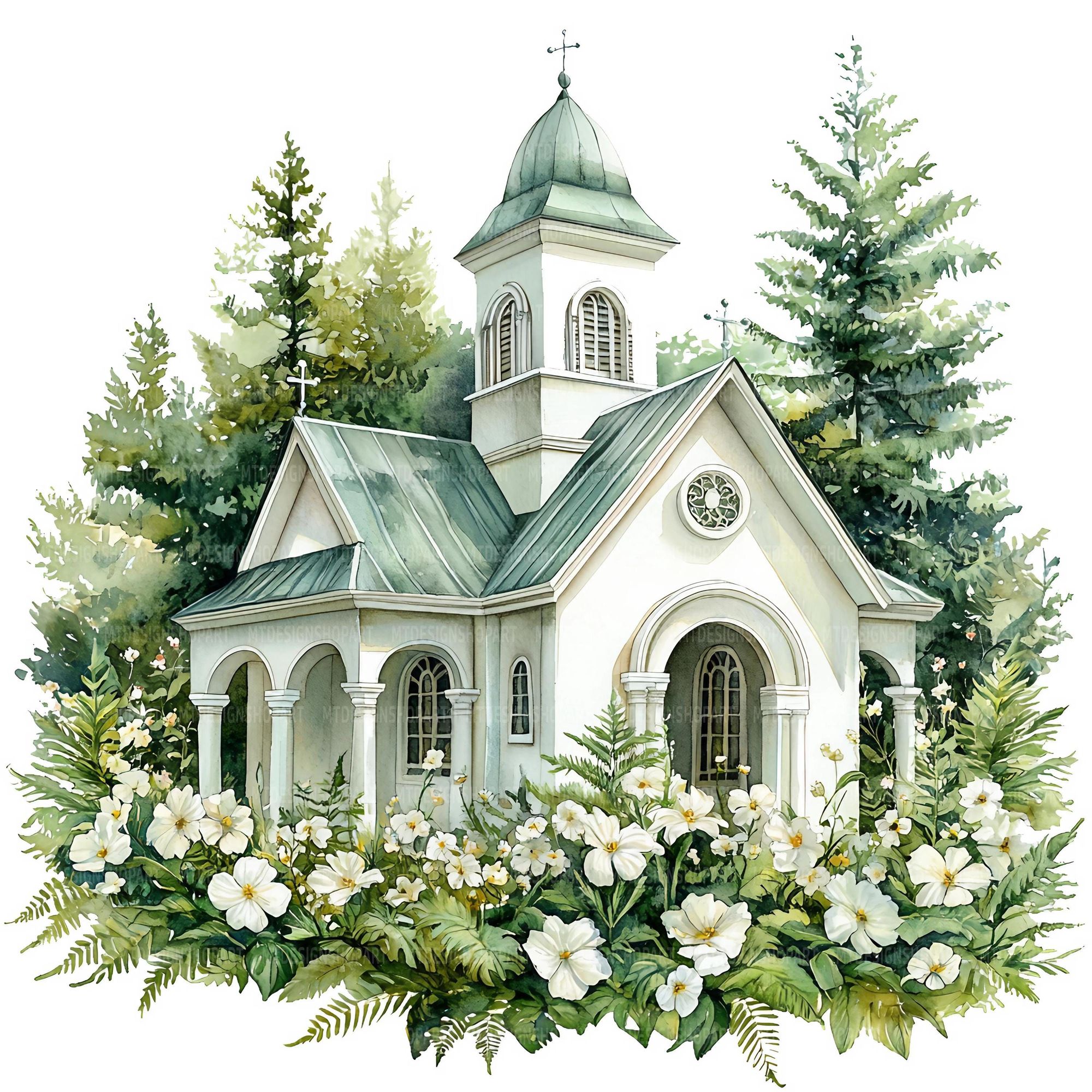 Church clip art collection