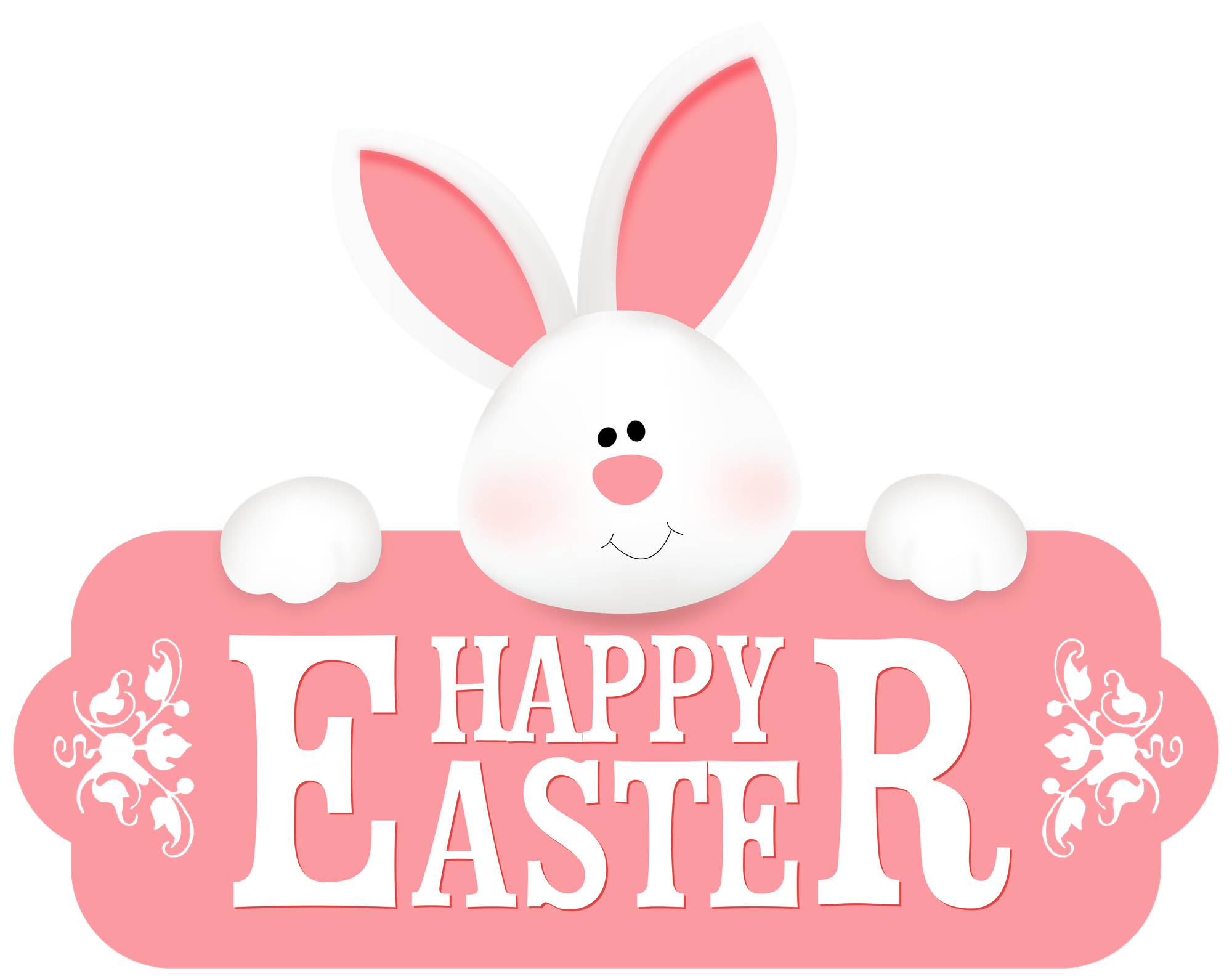 Easter wishes clip art.