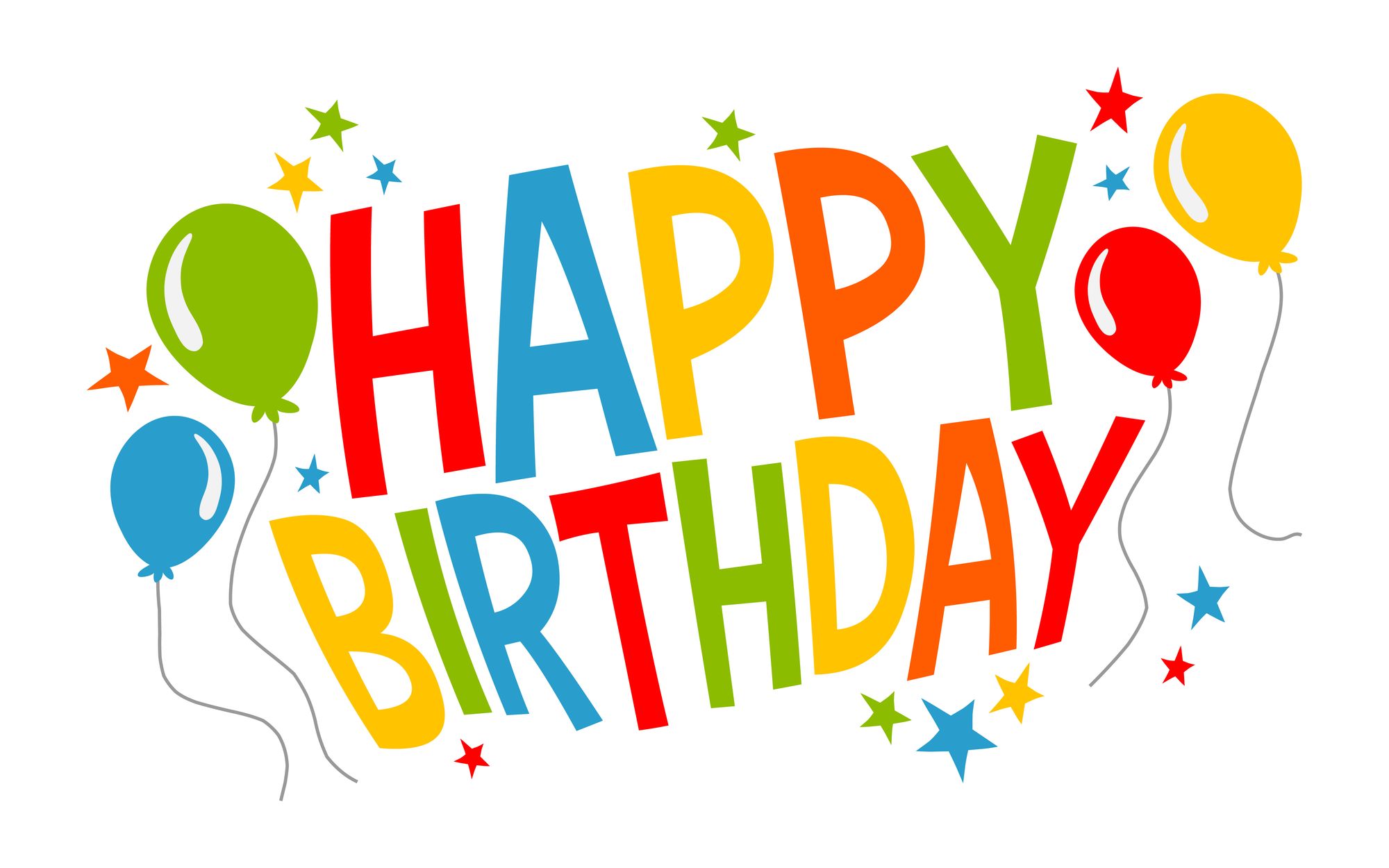 Personalized logos with a birthday twist.