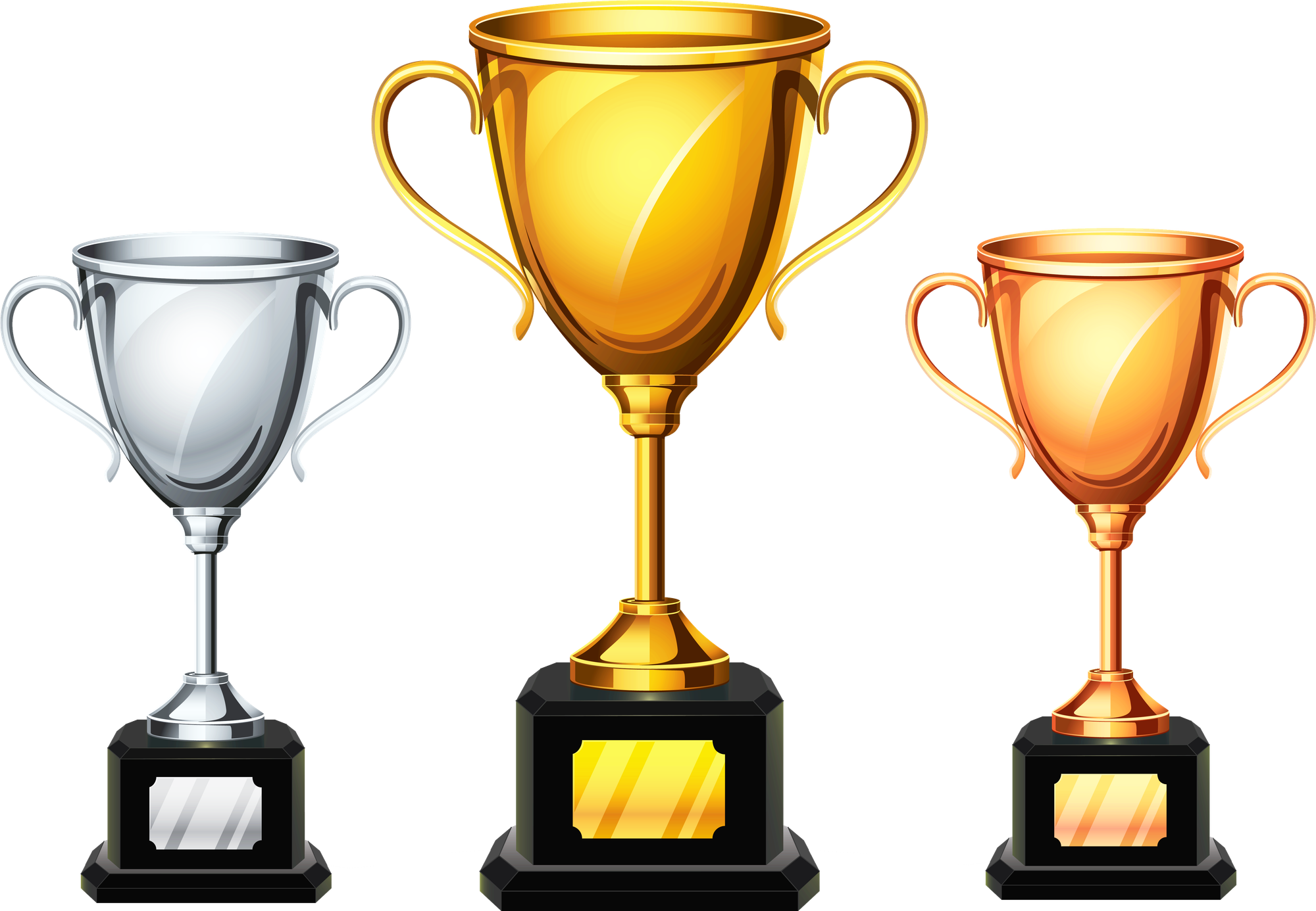 High-quality trophy clipart collection, ready to download.