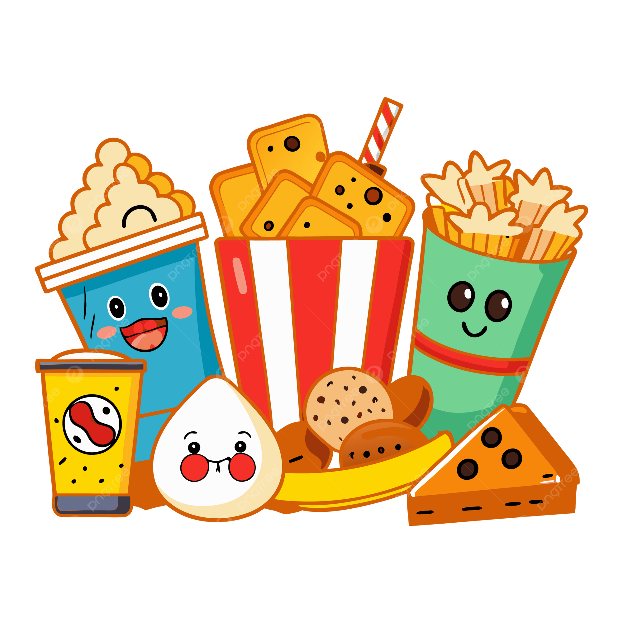 Candy clip art, a dessert delight.