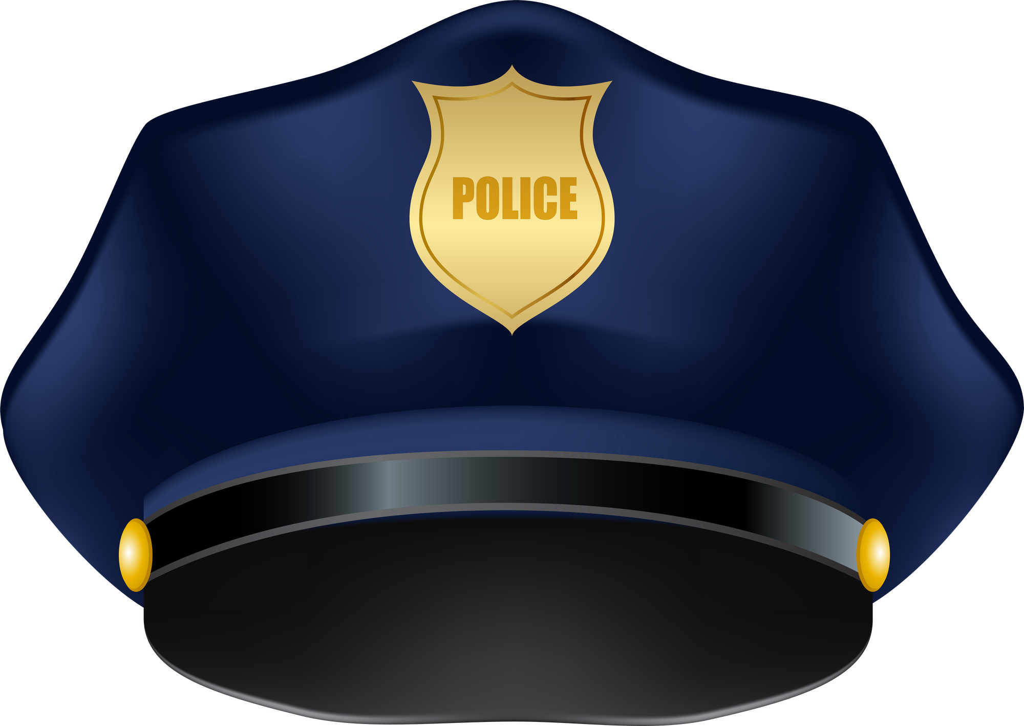 Cop hat clip art, download now.