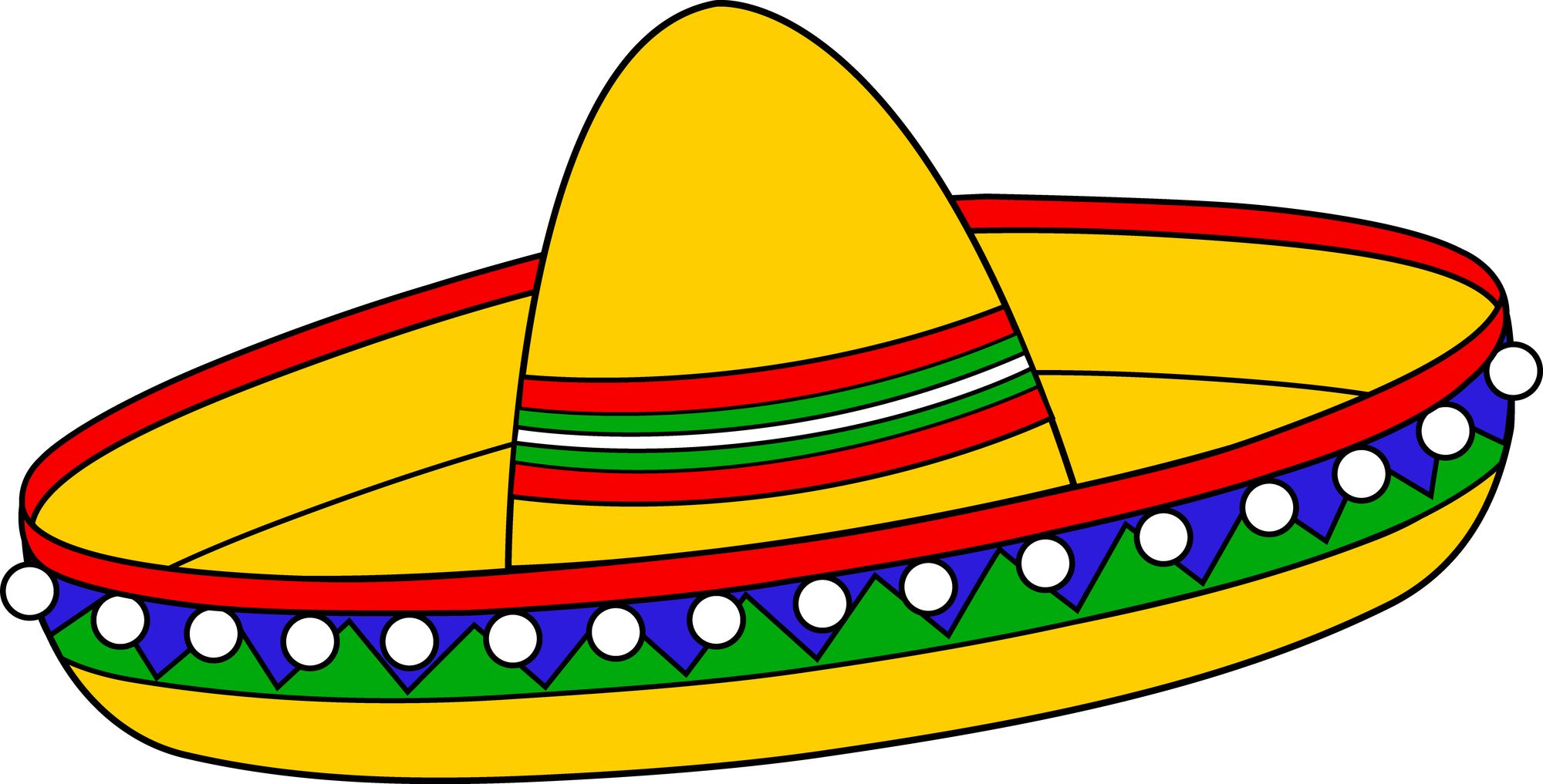 Free Mexico-themed clip art collection.