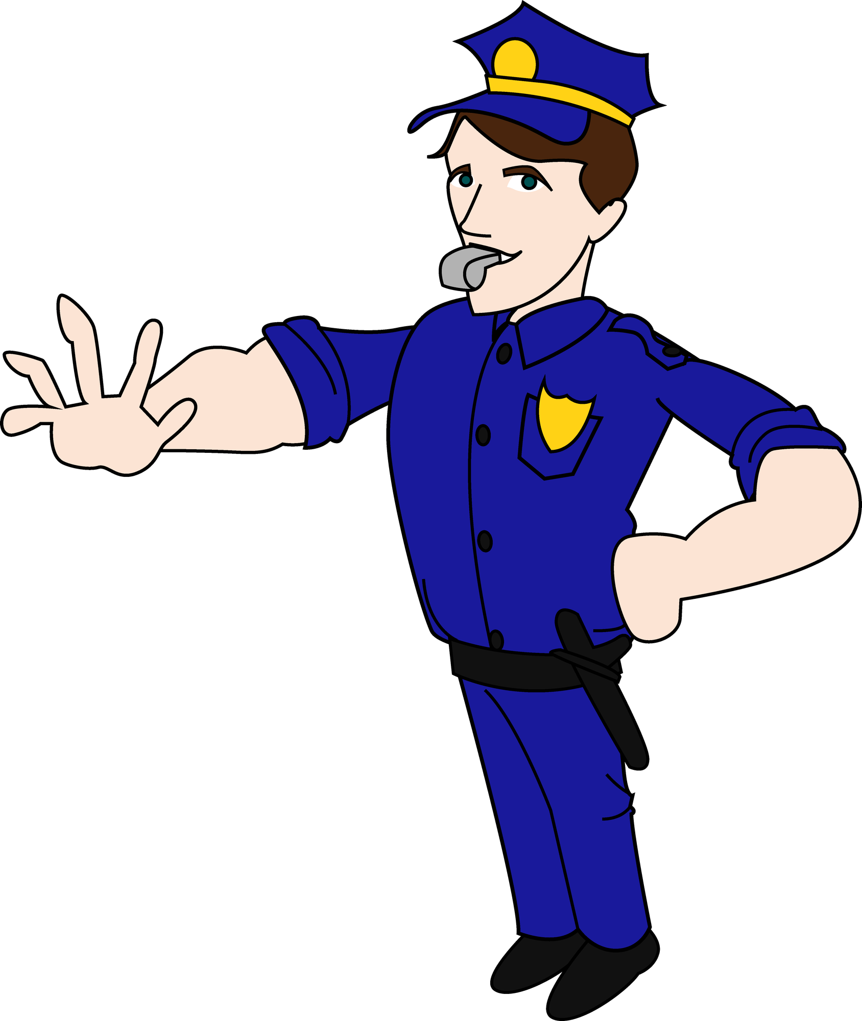 Police clip art images for download.
