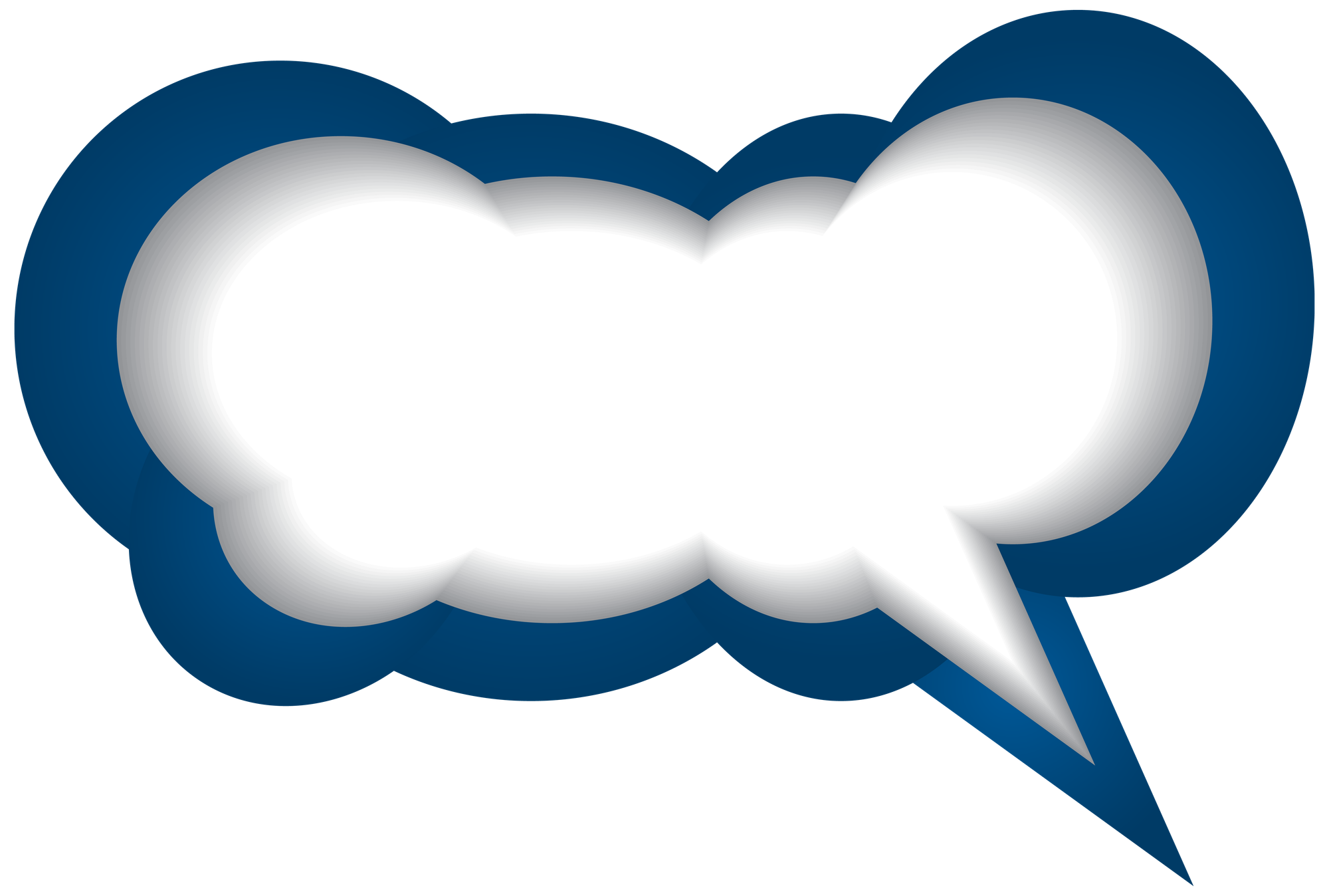 Talking bubble clipart for free.