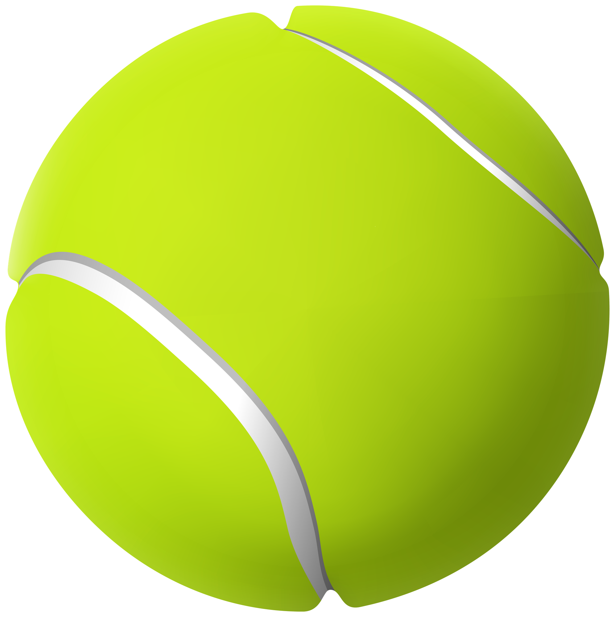 Free tennis ball clipart collection.