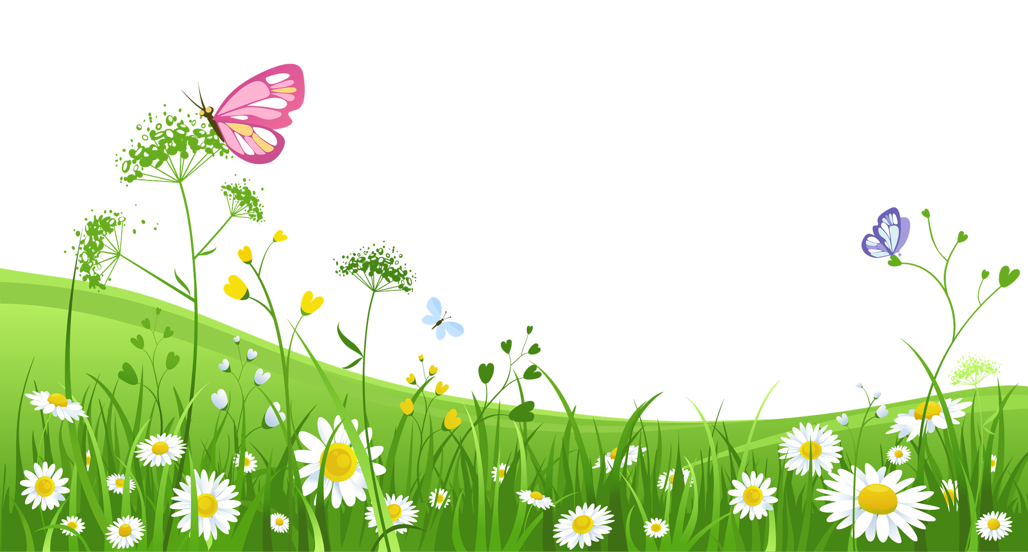 Transparent garden images, ready to use.
