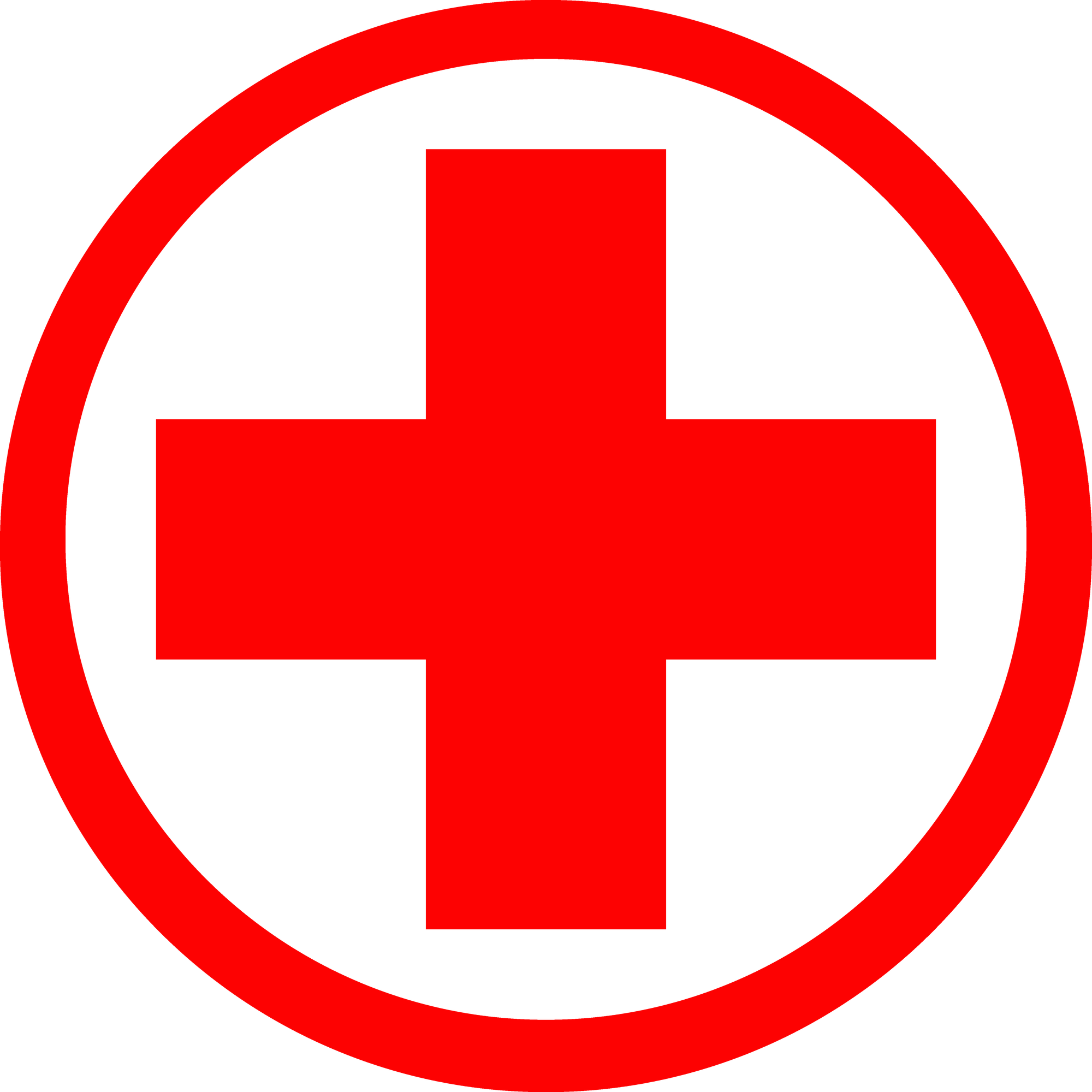 Logo design, a medical-themed graphic.