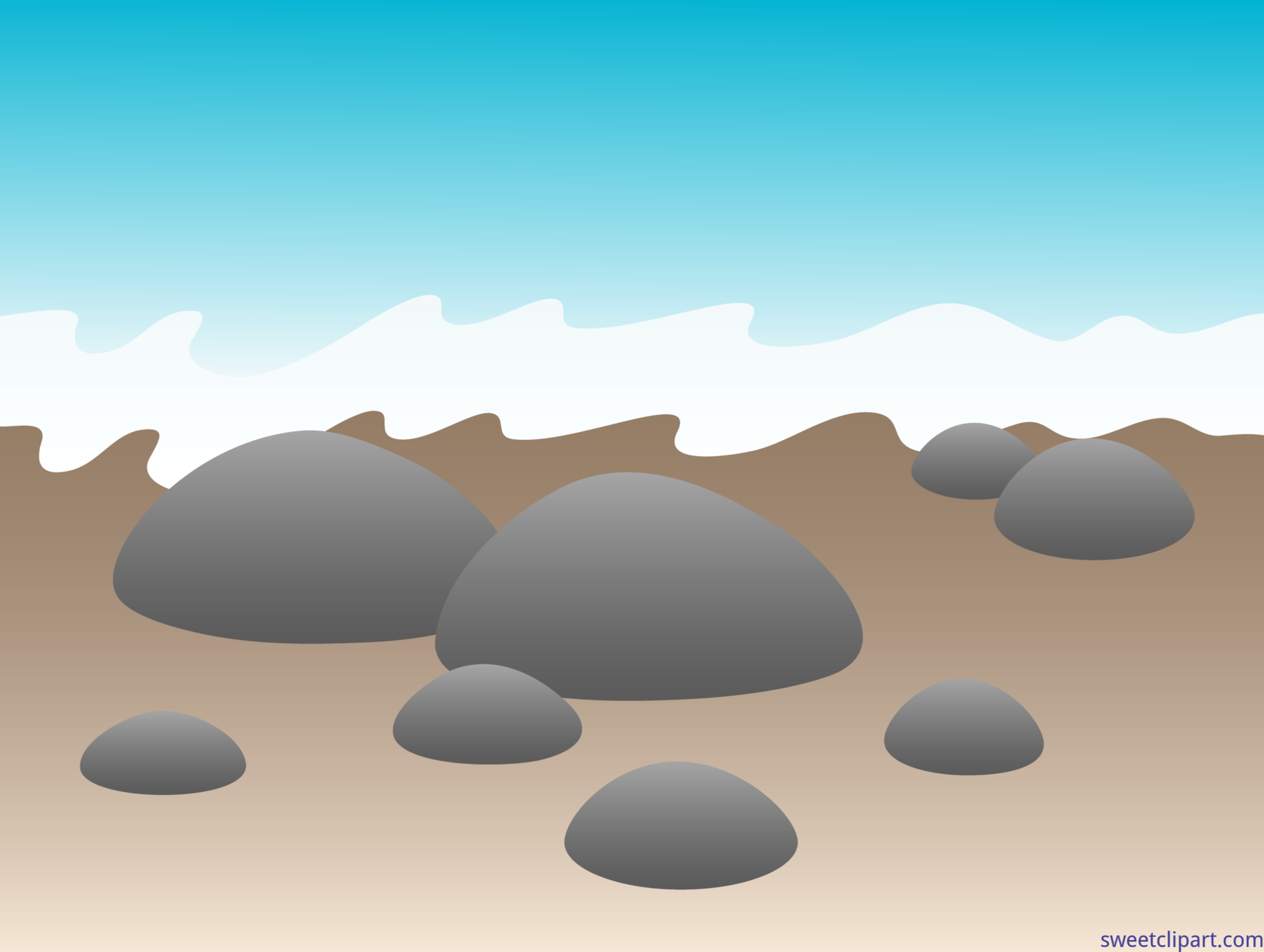 Ocean Rock Clip Art