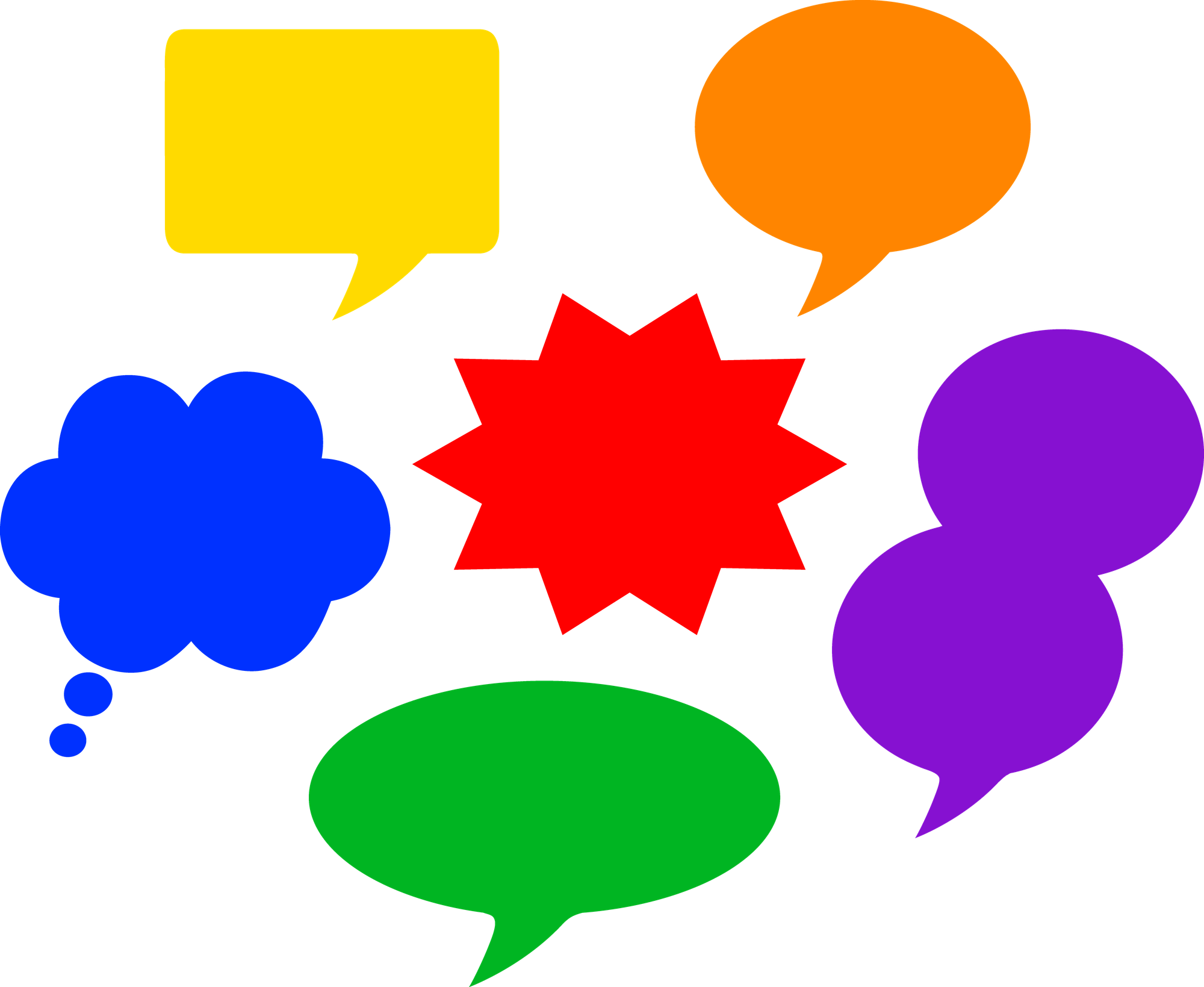 Speech bubbles speech bubble clip art clipart 2 famclipart 2 | Cartoon ...