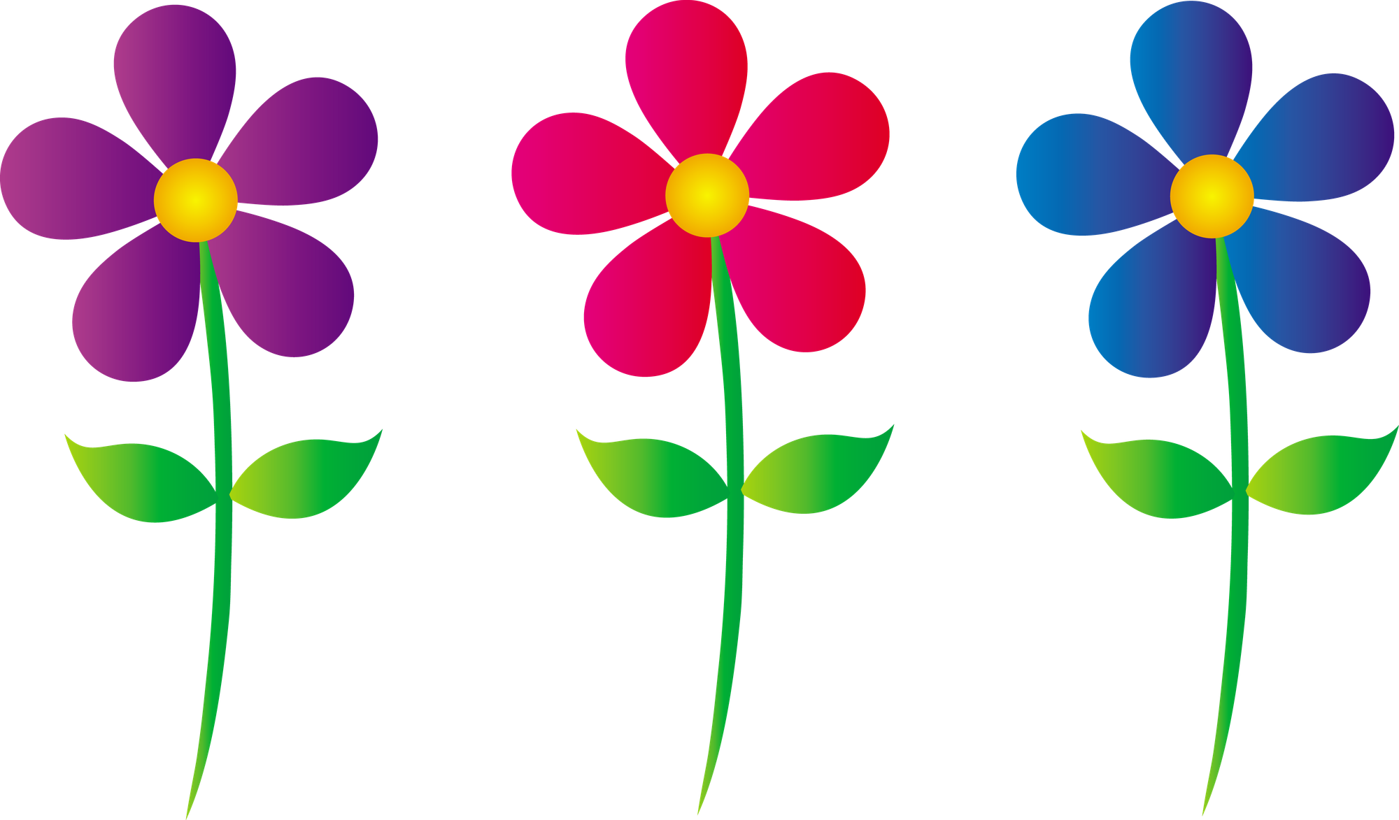 Animated spring scene with vibrant blooms.