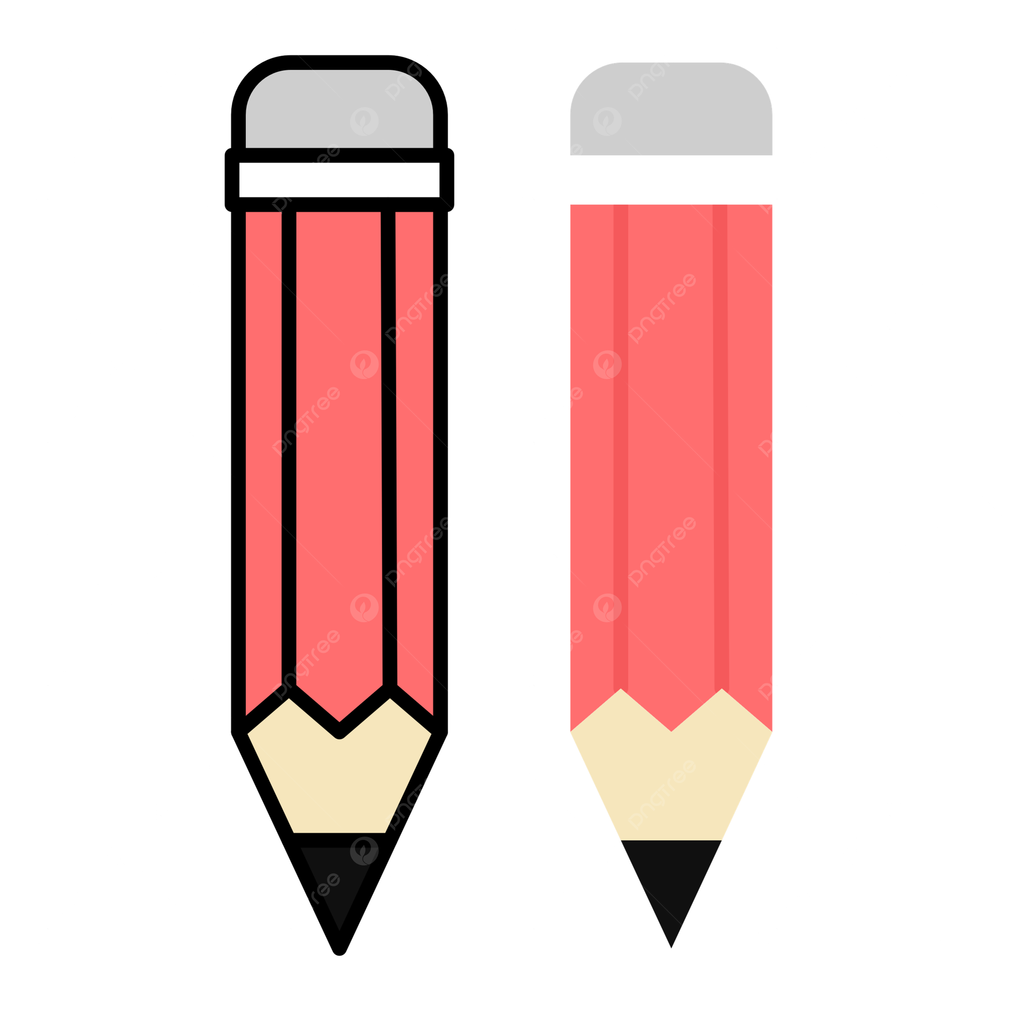 Unsharp pencil, clip art fun