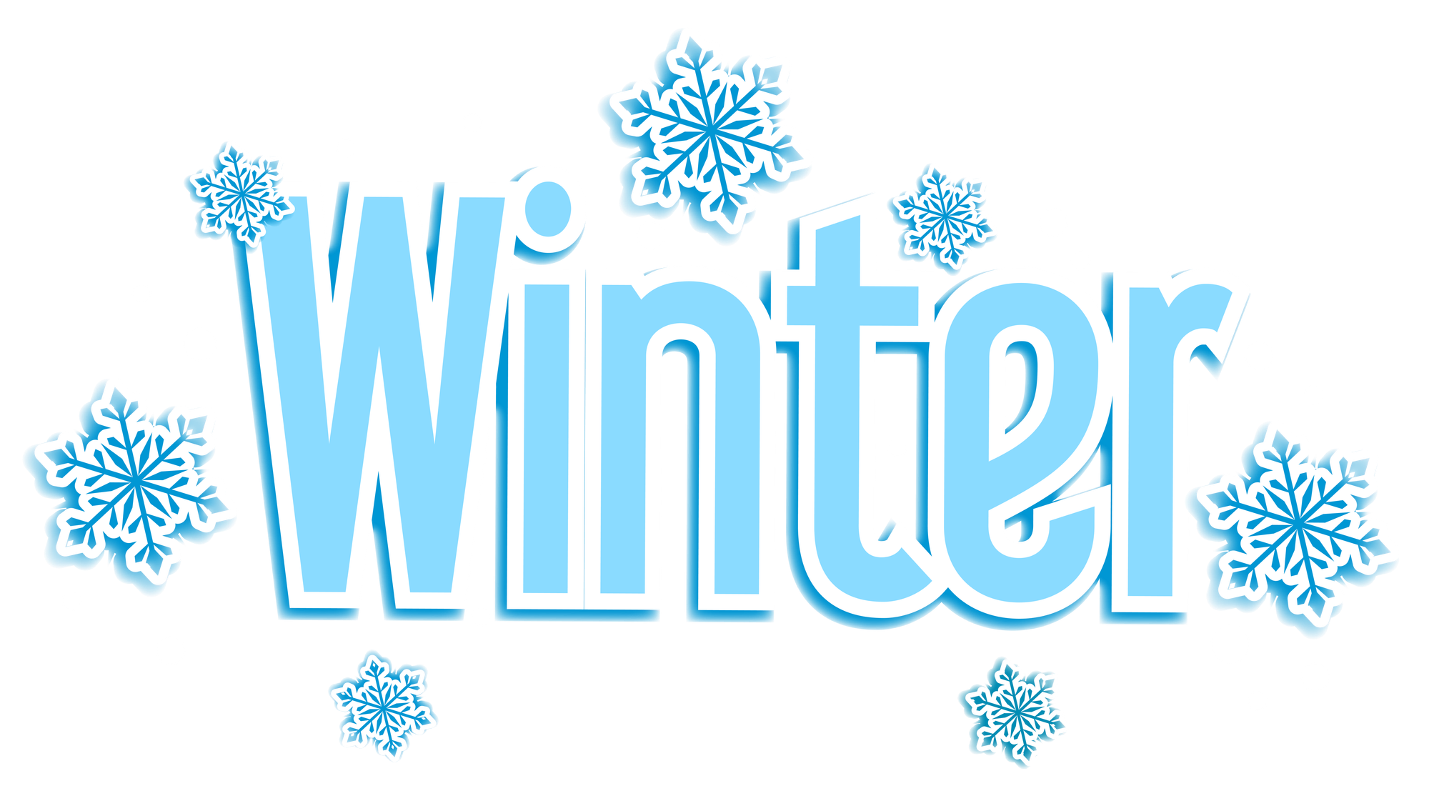 Winter Text Transparent PNG Clip Art Image - Clip Art Library